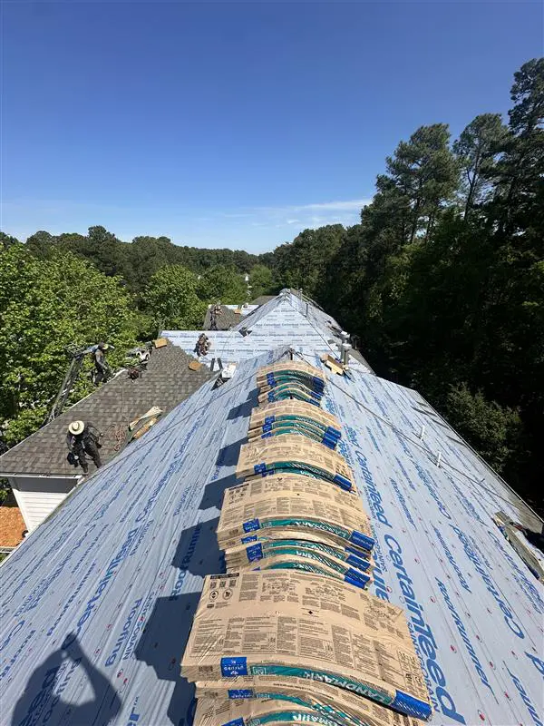Chapel Hill HOA roof replacement
