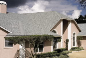 Roof with Energy Star Qualified Roofing Shingles in Silver Birch