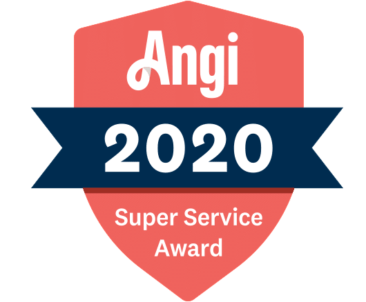 Angi Super Service Award Badge 2020