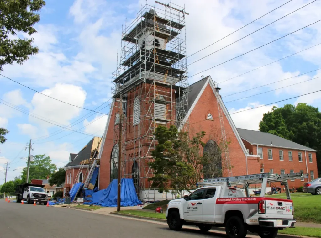 Church-roof-replacement2 - Artisan Quality Roofing Church-roof-replacement2