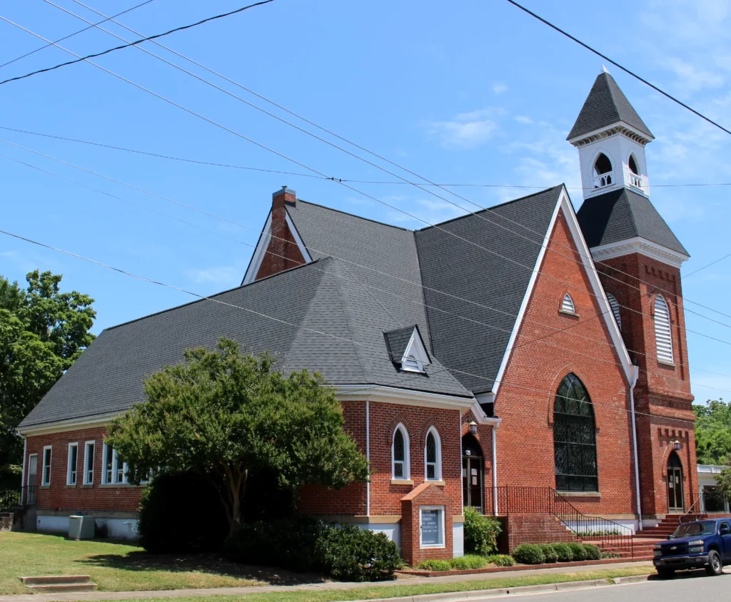 North Carolina Church with new roof
