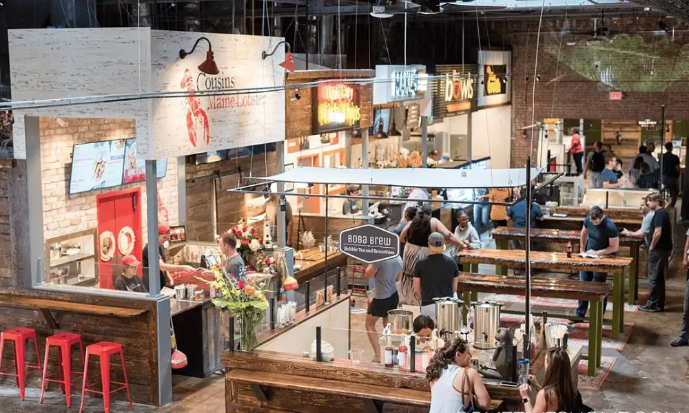 Morgan Street Food Hall in Raleigh