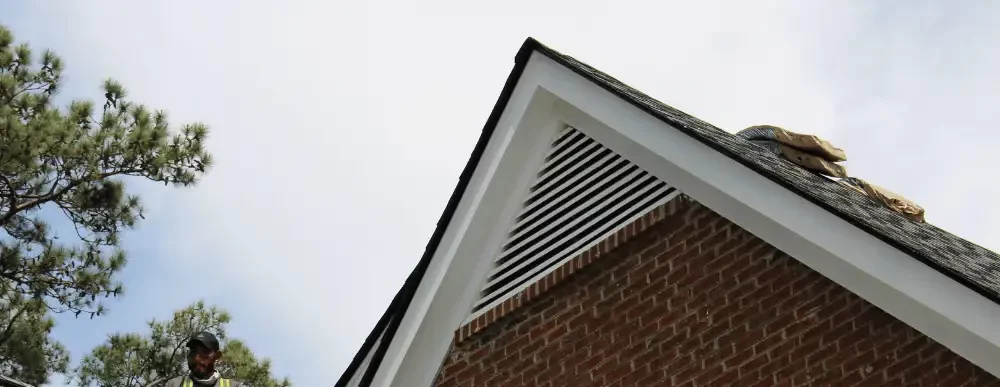 Roof exhaust vent in North Carolina