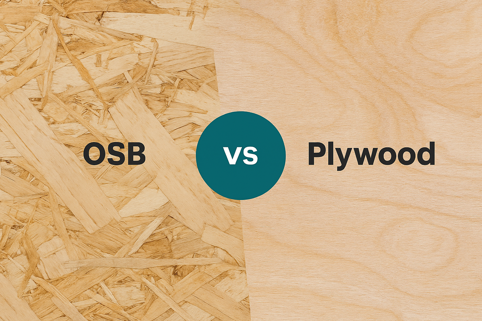 OSB vs Plywood for Roofing Decking – What’s the Difference