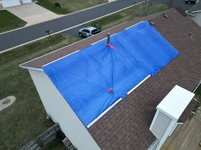 Tarped-Roof-2 - Artisan Quality Roofing