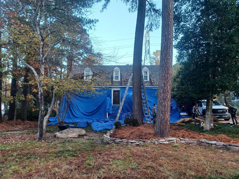 Best Jobsite Cleanup on Roof day