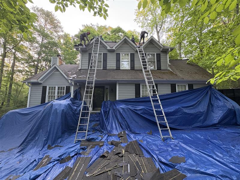 Roof replacement in Cary NC