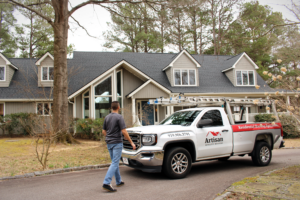 Best Roofing Contractor Raleigh NC Area completing an expert roof inspection