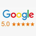 5-Star Rated on Google Badge