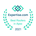 Expertise.com Best Roofers in Apex 2021 Badge